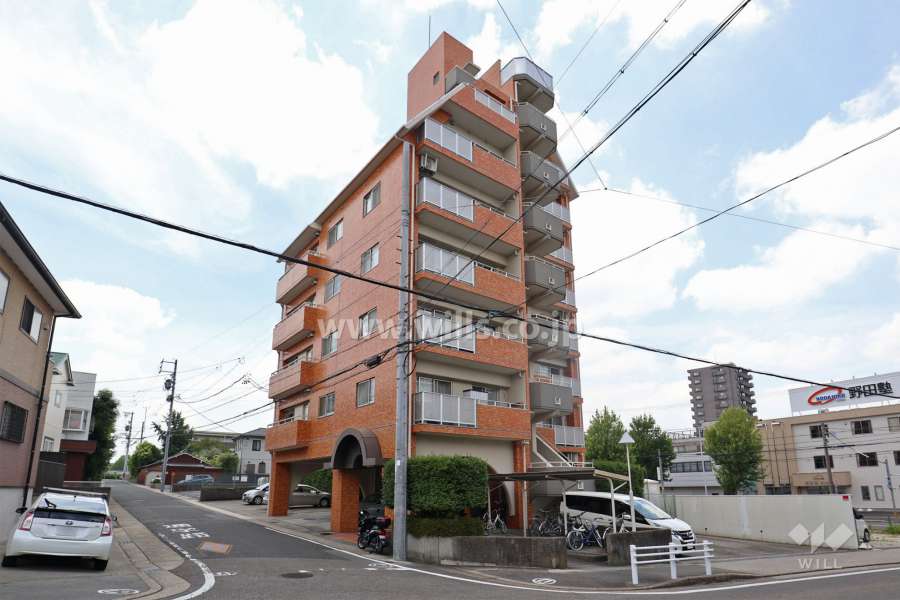 ジーオー第6マンション藤ヶ丘の外観（北東側から）