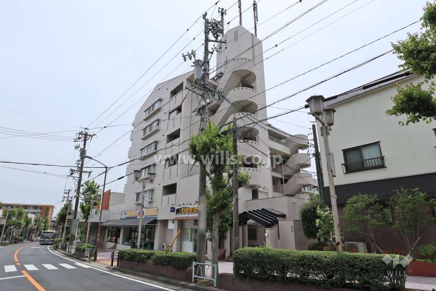 サンハウス西山の外観（北側から）