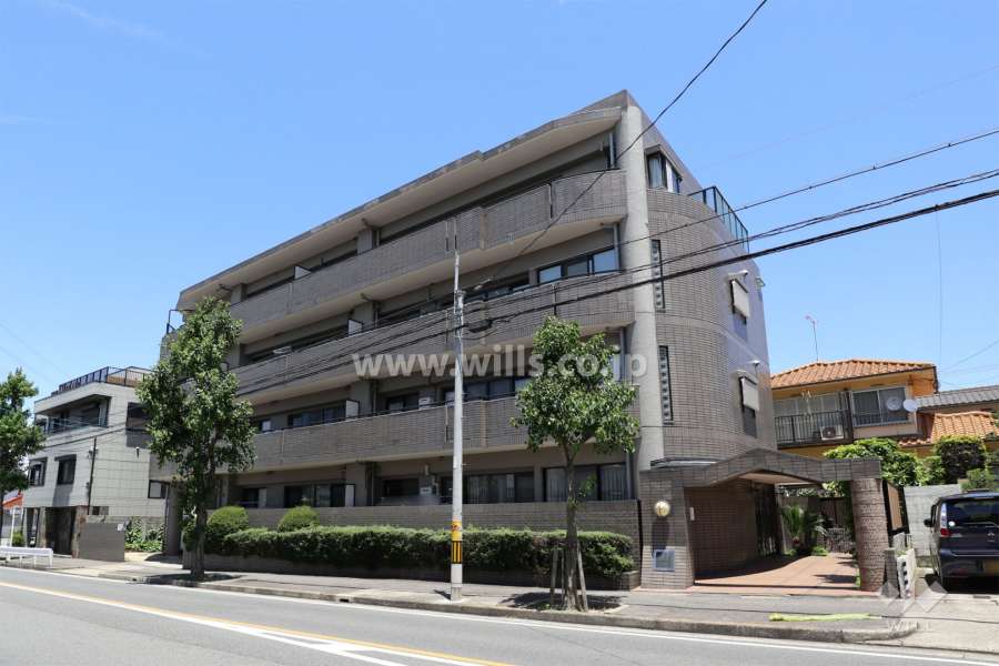 パルシオ高針の外観（南側から）