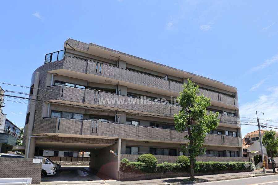 パルシオ高針の外観（東側から）