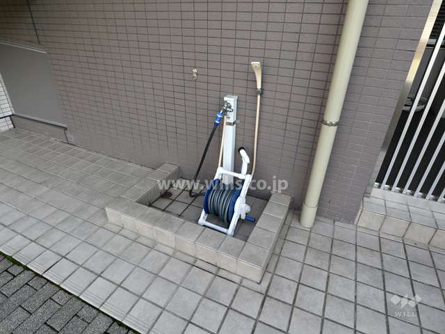 ペット用足洗場