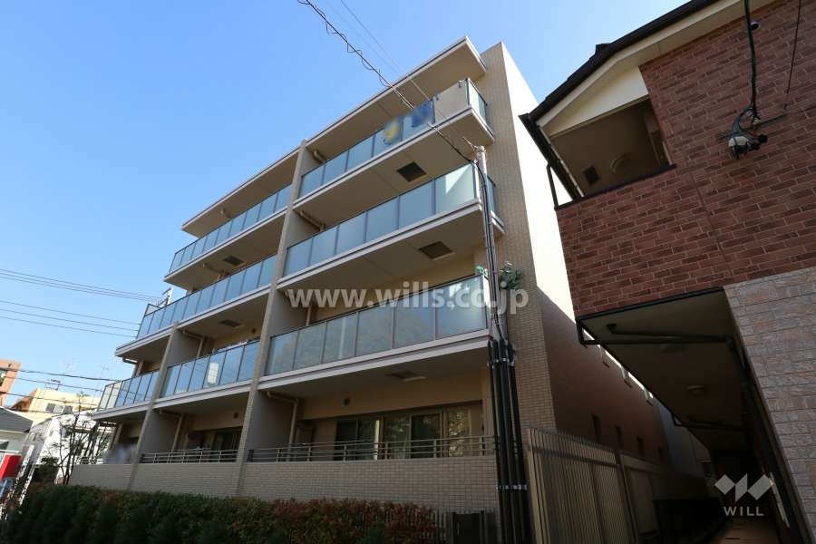 プラウド一社二丁目の外観(西側から)