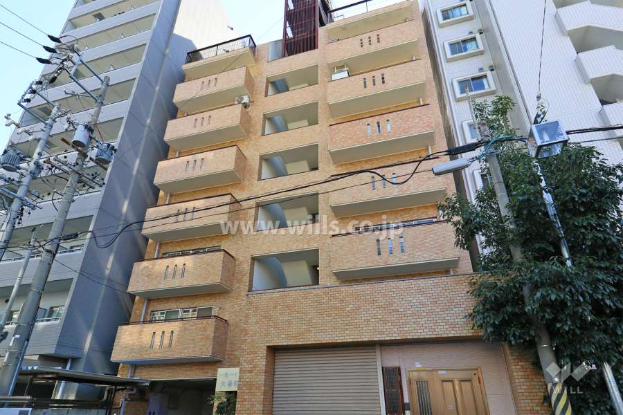 一光ハイツ矢場町の外観（北西側から）