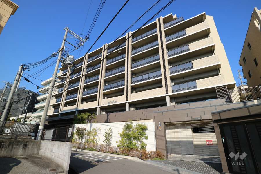 シエリア夙川の外観（南東側から）