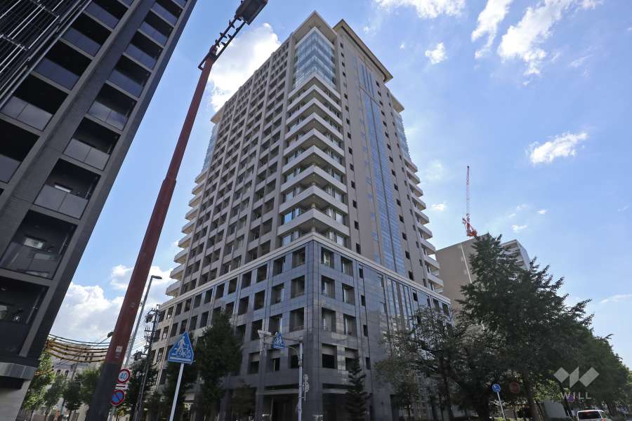 ライオンズタワー葵の外観（北東側から）