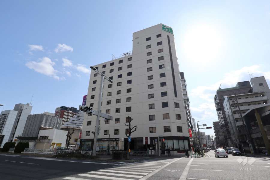 ニッシンコーポ新榮の外観（北西側から）