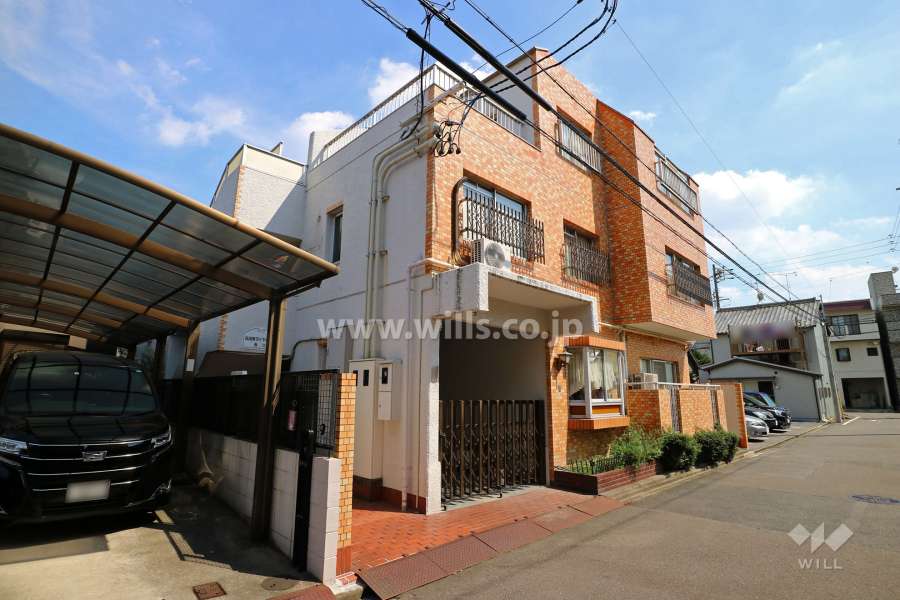 古出来ダイヤハイツの外観（北西側から） 