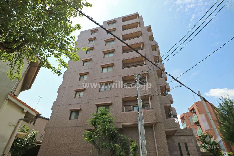 ファミール黒門町の外観（西側から）