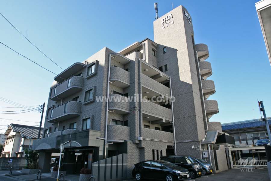 ダイアパレス砂田橋の外観(北東側から)