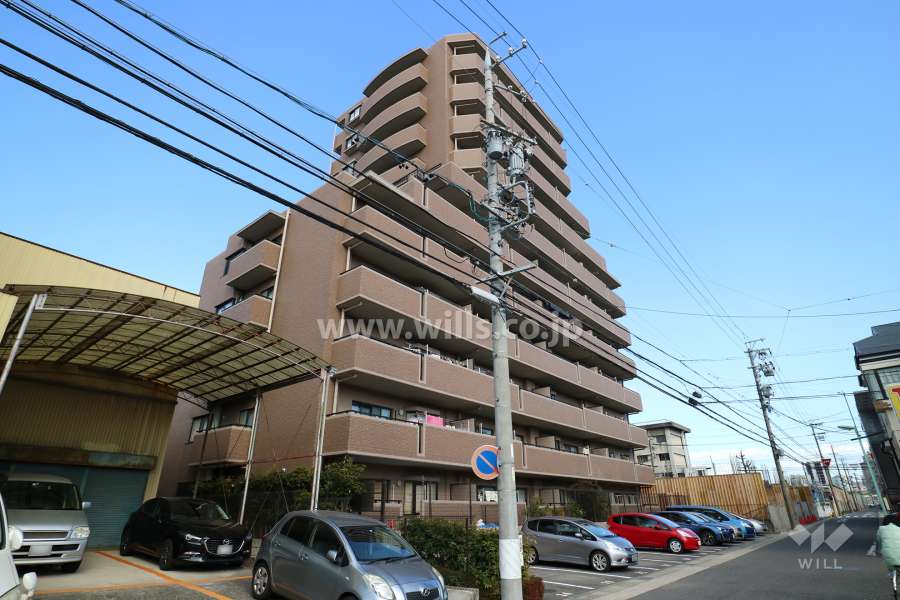 ヴィアレ砂田橋の外観（南西側から）