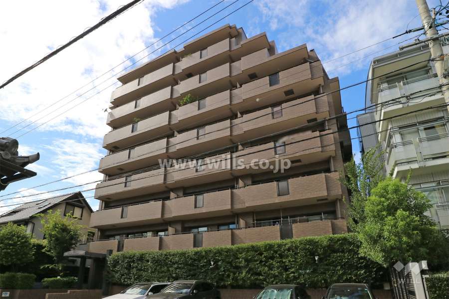 藤和主税町ホームズの外観（南東側から）