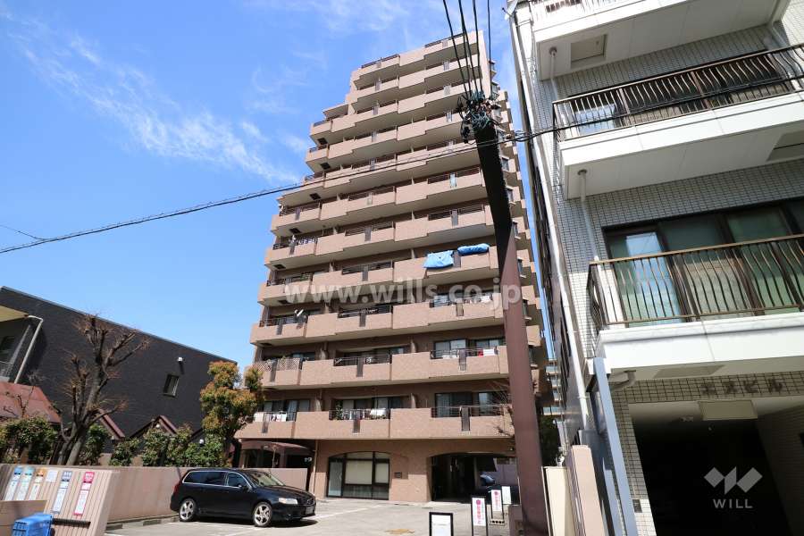 グランドメゾン主税町の外観（南東側から）