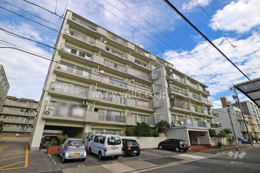 星和新出来コーポラスの外観（南西側から）
