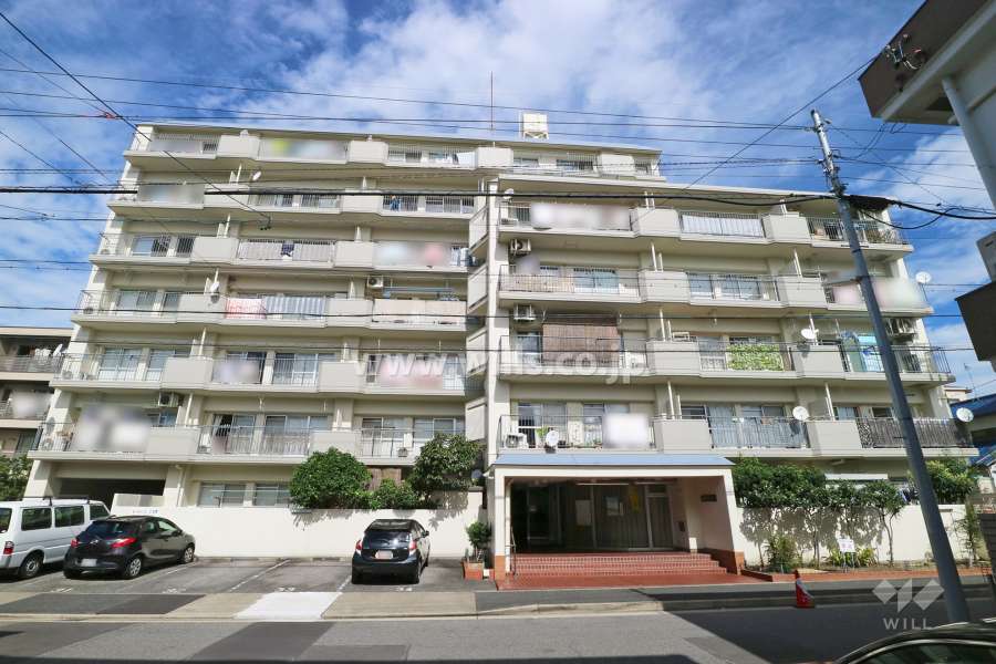 星和新出来コーポラスの外観（南側から）