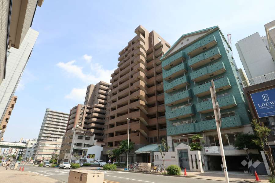 アイルシティ泉一丁目の外観（北西側から）