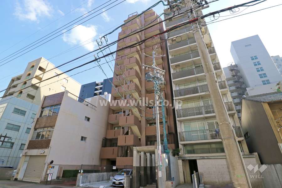 泉シティハウスの外観（北西側から）