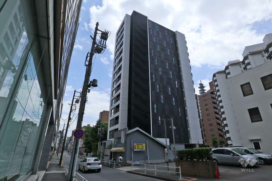 ローレルアイ泉の外観（北東側から）