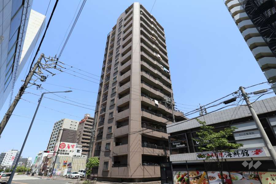 ユニーブル代官町の外観（南西側から）