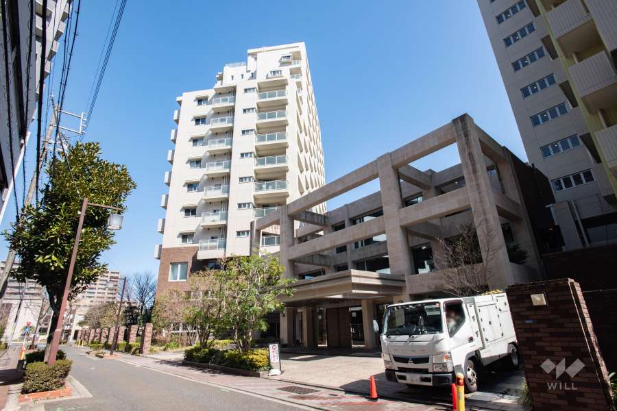 D’グランセ代官町ザ・レジデンスの外観（南西側から）