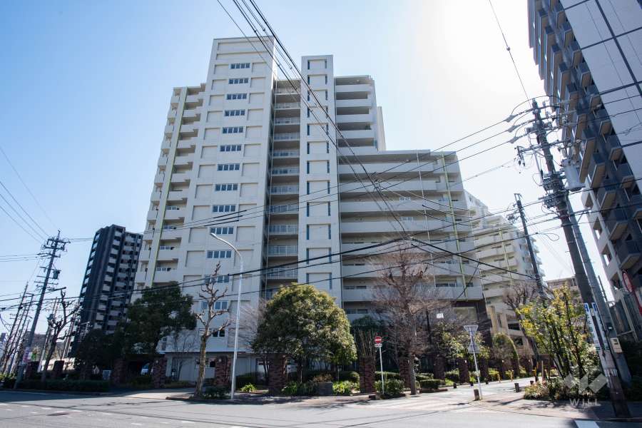 D’グランセ代官町ザ・レジデンスの外観（北西側から）