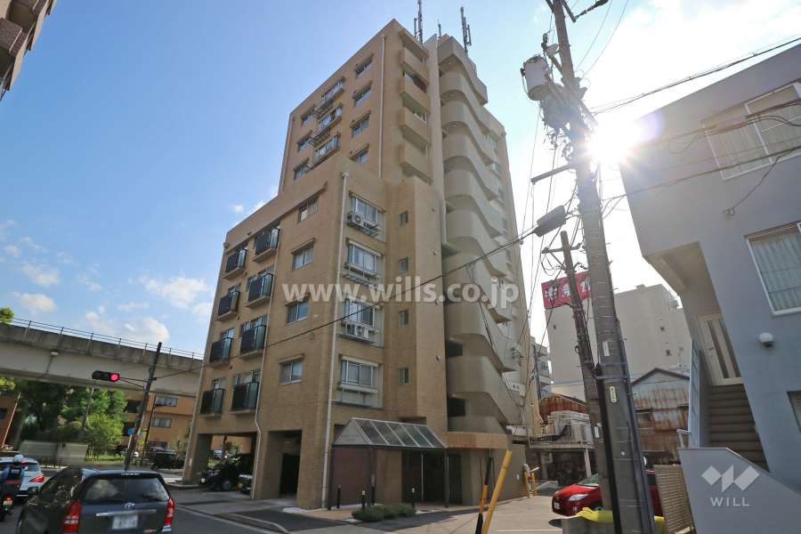三旺マンション砂田橋の外観（北東側から）