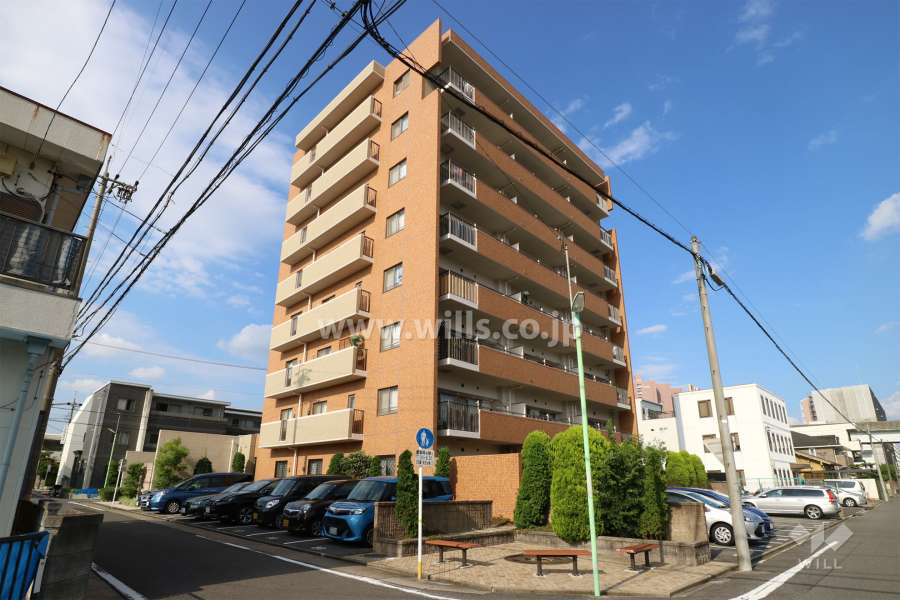 ファミリアーレ砂田橋の外観（南西側から）