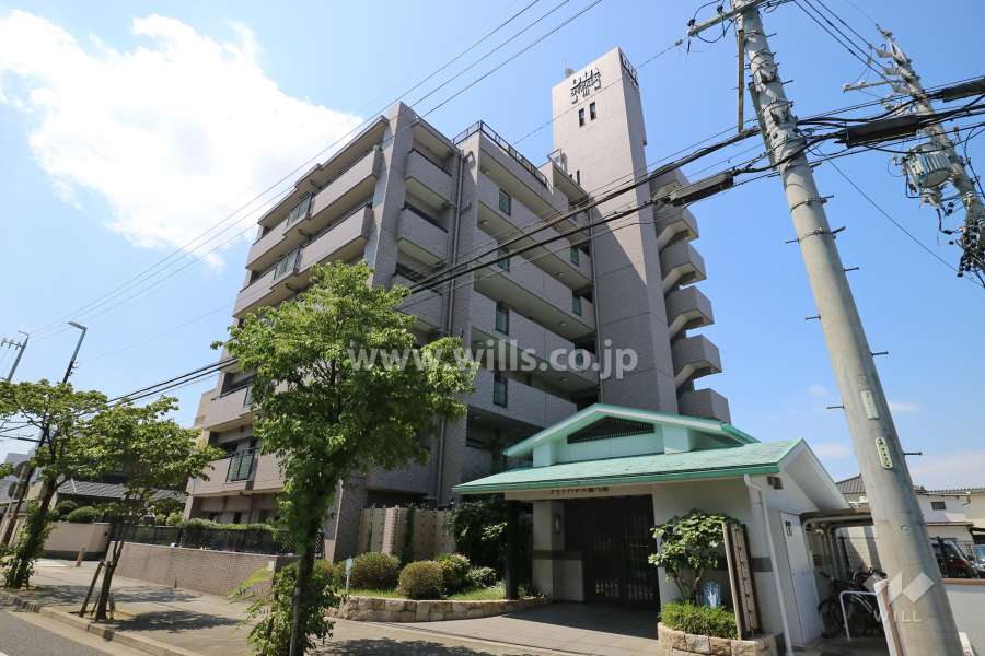 ダイアパレス徳川南の外観（北東側から）