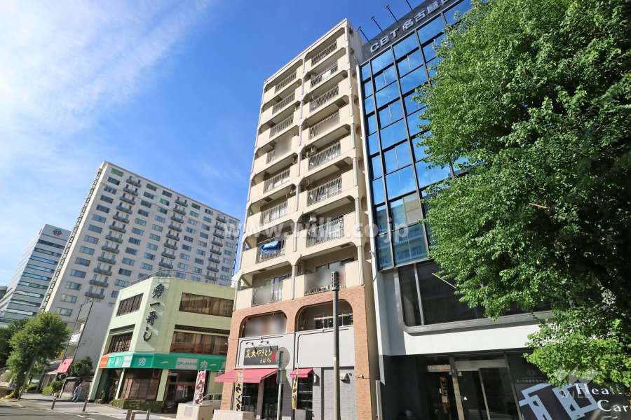 宝東新ハイツの外観（南東側から）