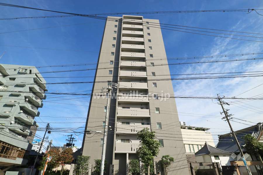 センチュリーステイツ高岳の外観（西側から）