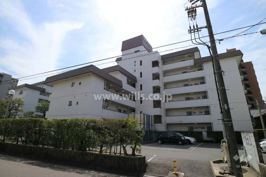 チサンマンション徳川町の外観（北西側から）