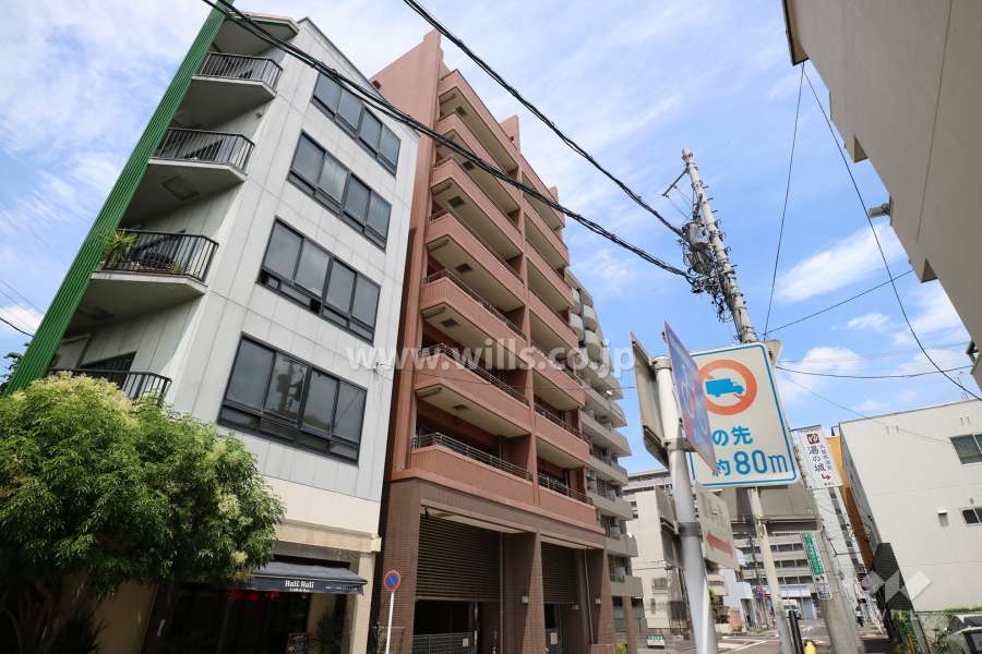 サンクレーア徳川の外観（南西側から）