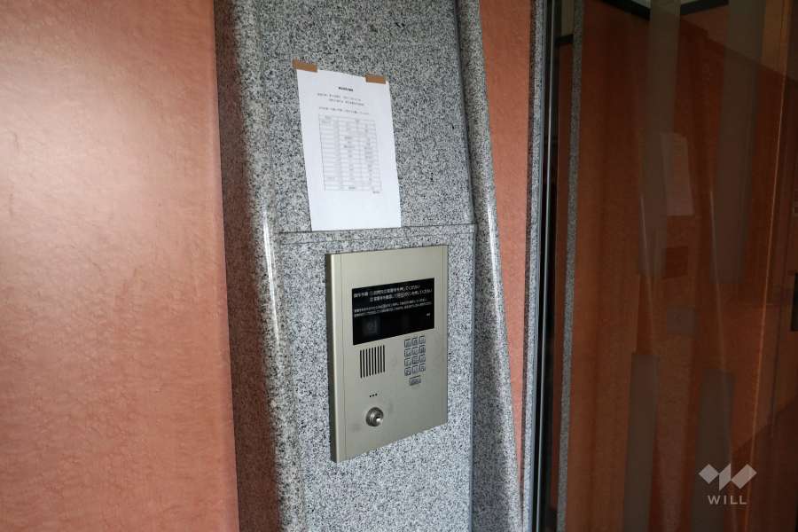 オートロックの操作盤