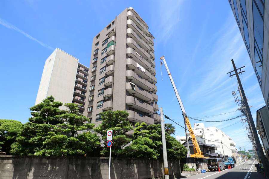 ユーハウス第2徳川の外観（南西側から）