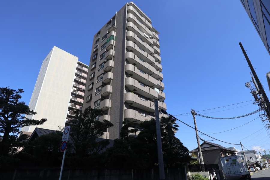 ユーハウス第2徳川の外観（南西側から）