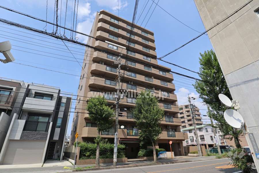 徳川一丁目パークマンションの外観(南側から)