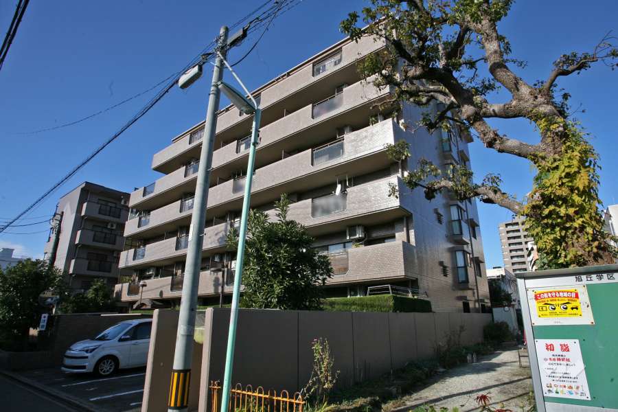 シーアイマンション徳川の外観（南東側から）