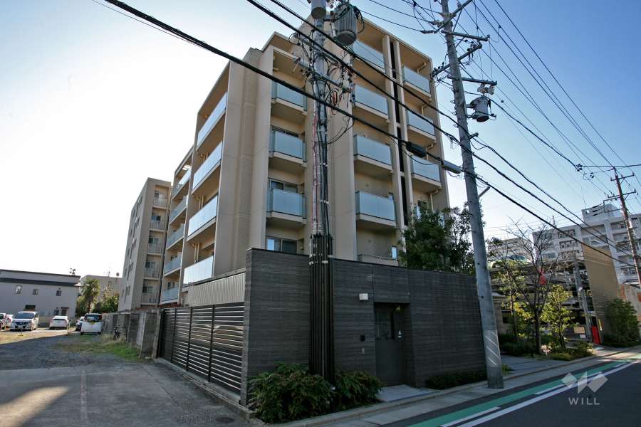 パークホームズ徳川の外観（北東側から）