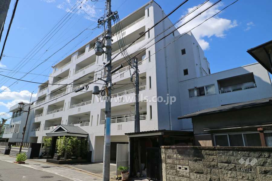 白壁コンドミニアムの外観（南東側から）