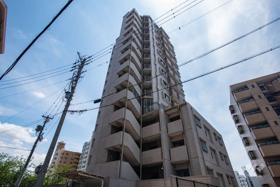 ライオンズシティ東白壁の外観（北西側から）