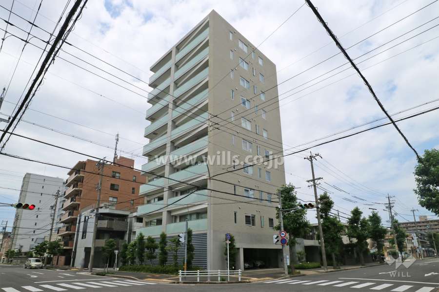 グレイス大曽根の外観（南東側から）