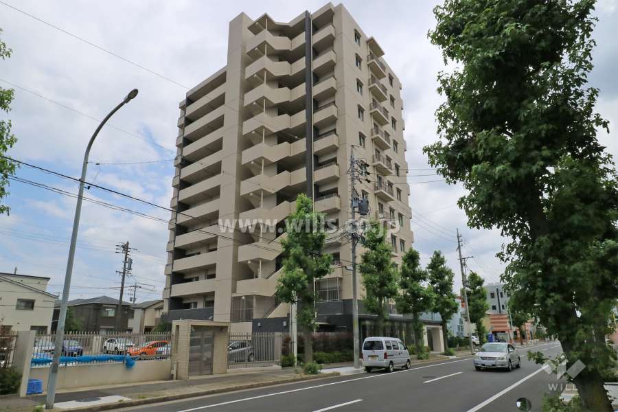 ダイアパレス大曽根矢田の外観（北西から）