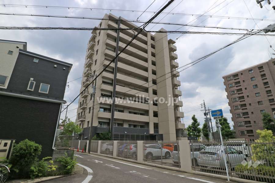 ダイアパレス大曽根矢田の外観（南西側から）