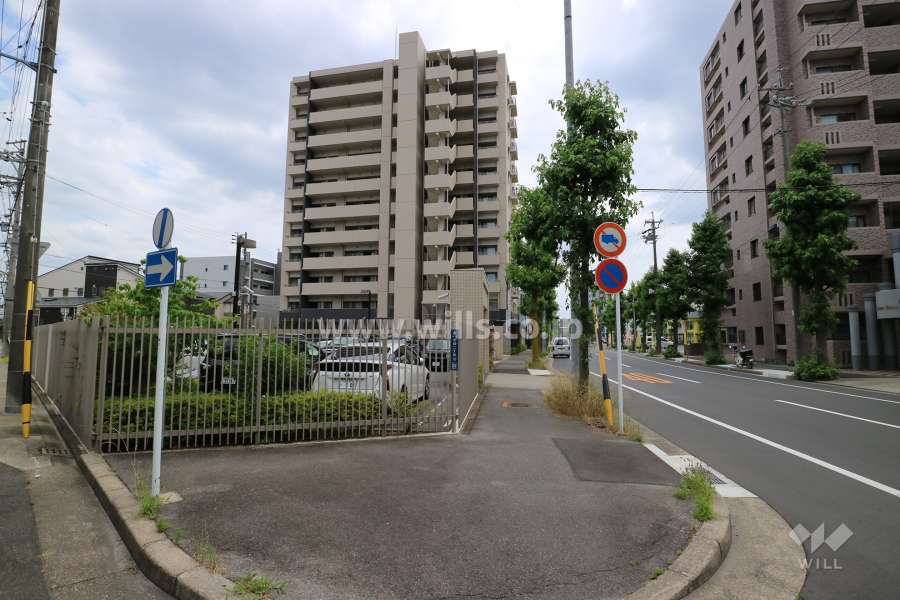 ダイアパレス大曽根矢田の外観（北側から）