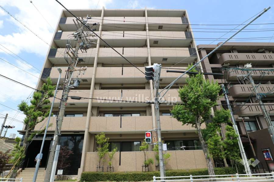 サンクレーア大曽根矢田の外観（南西側から）