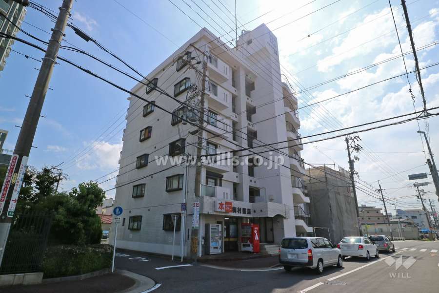 エルグランデ矢田の外観（北東側から）