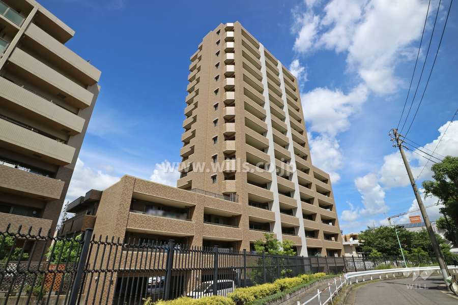 ライオンズ徳川園新出来ルクロスの外観（南西側から）