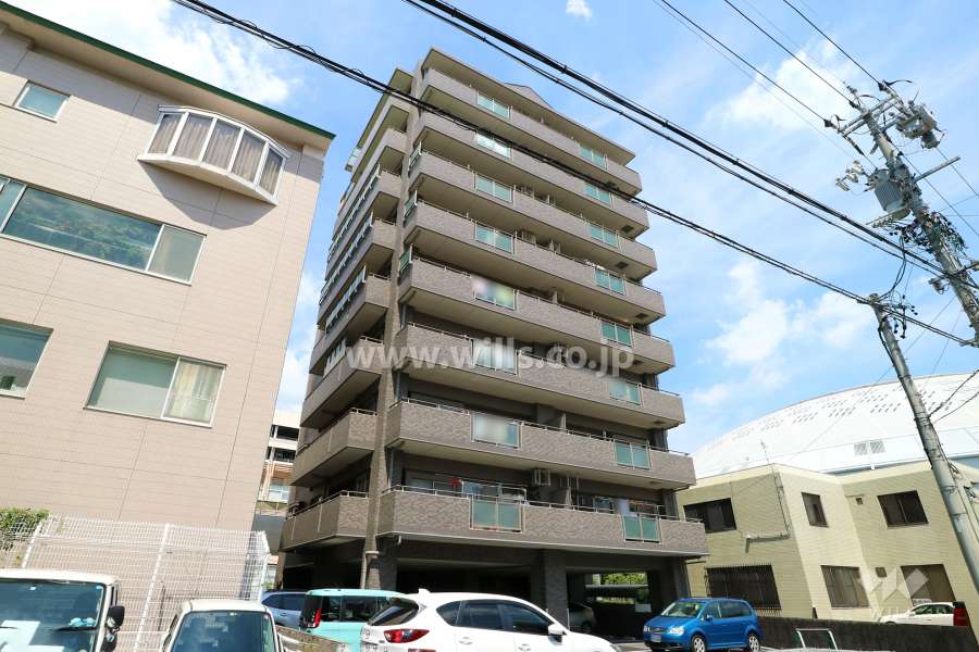 トーカンジェネラスナゴヤドーム前の外観（南西側から）