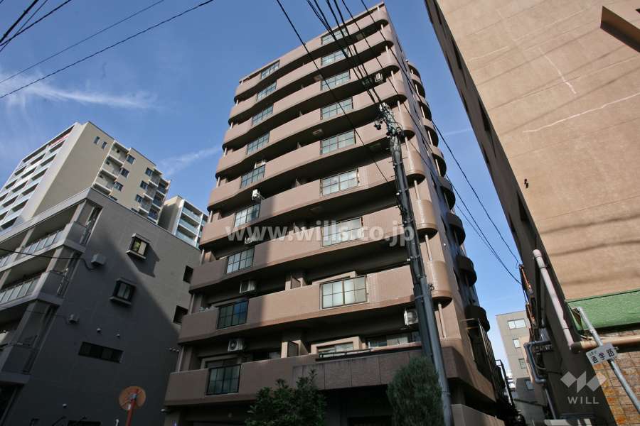 サンハウス橦木町の外観（南東側から）