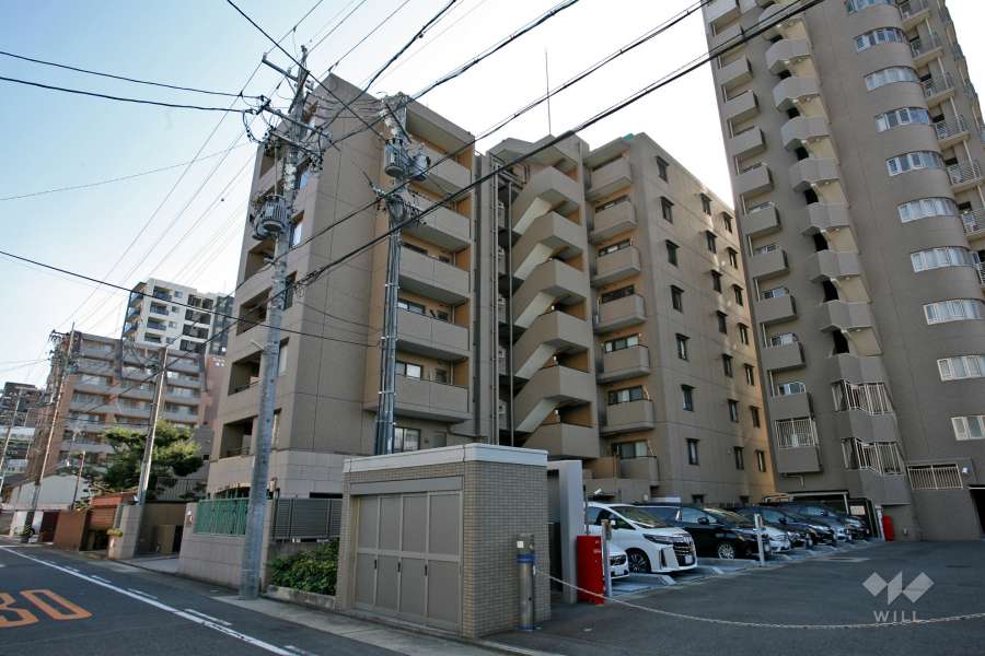 パークホームズ橦木町の外観（北西側から）