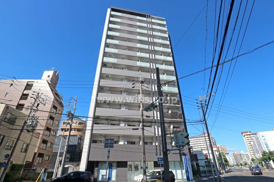 パルティール千種ANNEXの外観（南側から）